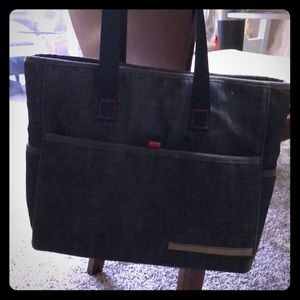 Polo by Ralph Lauren Black Tote Bag